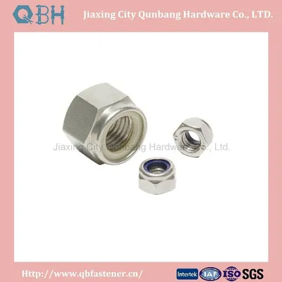 Hex Nylon Lock Nuts (Stainless Steel DIN985)