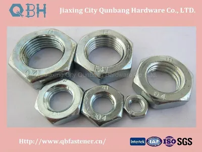 Hexagon Thin Nuts (Hot Galvanizing 04 05 Uni5589)
