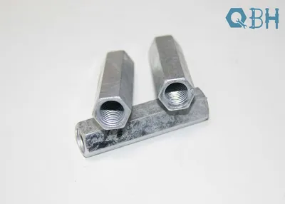 High Quality DIN6334 Carbon Steel Long Hex Coupling Nut HDG