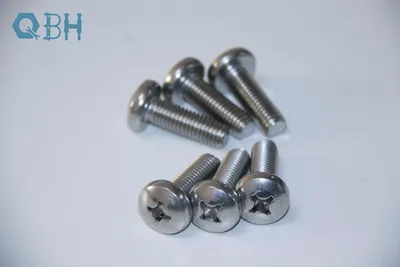 High Quality Stainless Steel SS304/316 Pan Head Phillips Machine Screws