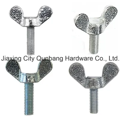 High Quality Wing Bolts (DIN315 M4-M24 Cl. 4.8/6.8/8.8/10.9)
