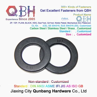 High Strength Carbon Steel En14399-6 Grade10 Black Washer with Hv