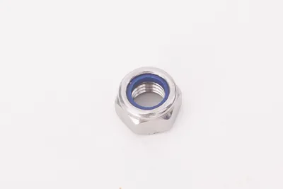 High Strength White Ring/Blue Ring Nylon Self Lock Nut DIN985/982