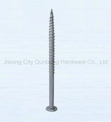 Hot Dipped Galvanized Ground Screw (Qbh008, Screw Pile)