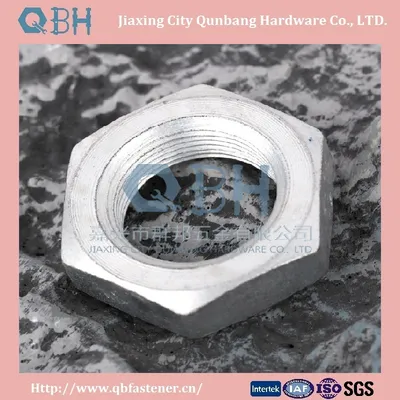 Hot Galvanizing Hexagon Nuts (Carbon Steel BS916)