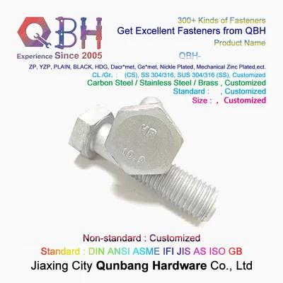 Hr Hot DIP Galvanizing 10.9 Hr En14399-3 Bolt