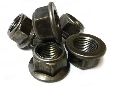 ISO 12126 All Metal Hexagon Nuts with Flange with Metric Fine Pitch