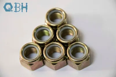 ISO10512 Building Material Carbon Steel Fastener Spare Parts Hardware Nylon Lock Nuts