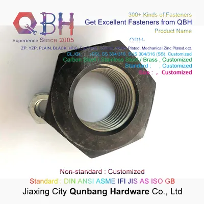 ISO4775 Large Width Across Flats High-Strength Structural Hexagon Nuts