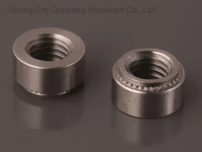 Metric /ANSI ASTM Type S Stainless Steel/Carbon Steel Self-Clinching Insert Round Nuts