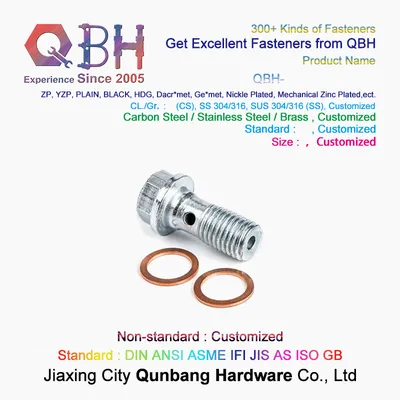 Motorcycle Accessories Oil Cooler Tubing Screw Brake Tubing Screw