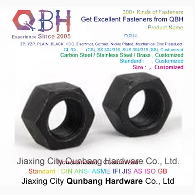 Nut M5-M64 (BLACK DIN970 Carbon Steel)