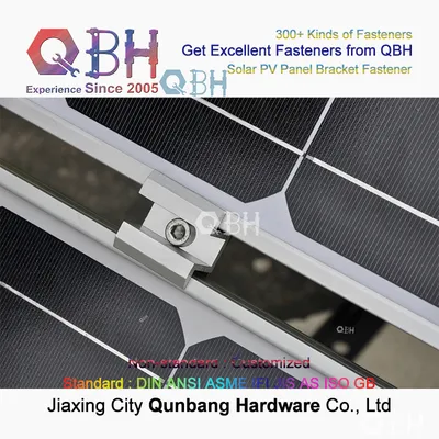 Photovoltaic Panel Solar Power Energy System Anodizing Aluminum 6005-T5 Ss 304