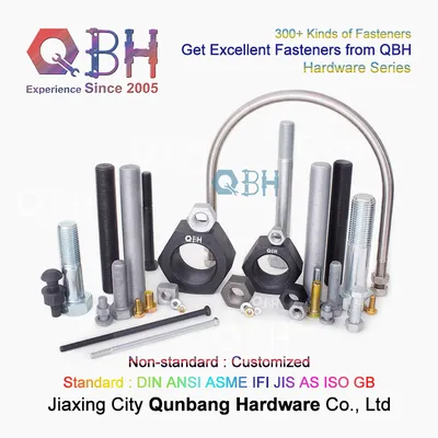 Qbh 15+ Years 300+ Plain Black Yellow Blue Zinc Nickle Plated HDG Hot DIP Galvanizing Dacromet Geomet Customized Bolt/Nut/Washer/Gasket/Rod/Stud/Screw