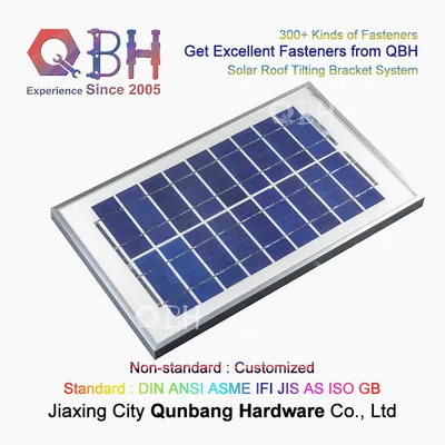 Qbh Bracket Rack Stand Greenhouses Gardon Green Flower House Solar Panel Mounting System