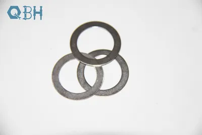 Qbh Custom-Made OEM ODM Customized Flat Round Plain Stainless Steel Ss 304/316 Super Thin Ultra-Thin Gasket