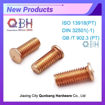Qbh Customized Auto Car Copper Plating Welding Weld Stud