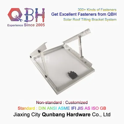Qbh Customized Clean Source Solar Power Energy Bracket Mounting Stand Rack System
