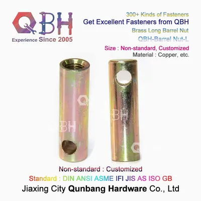 Qbh Customized OEM ODM Precast Concrete Inner Thread Screw Carbon Steel/Stainless Steel/Copper/Brass/Alloy Metal Custom-Made Lifting Socket Anchor Screw