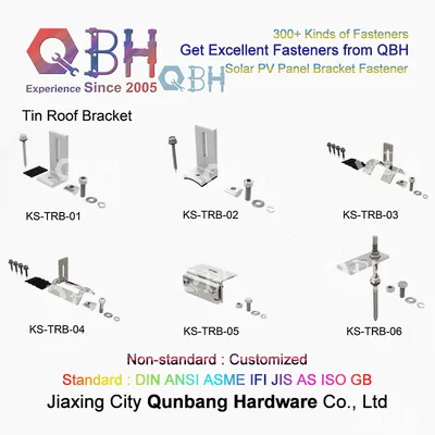Qbh Customized OEM ODM Solar Power Energy Photovoltaic PV Panel System Mounting Structure