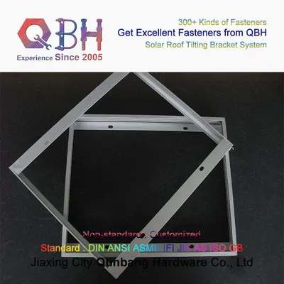 Qbh Customized Photovoltaic PV Panel Solar Power Energy Ground Bracket