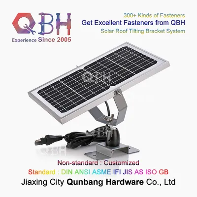 Qbh Customized Rack Bracket for Solar Panel Roof Mount System