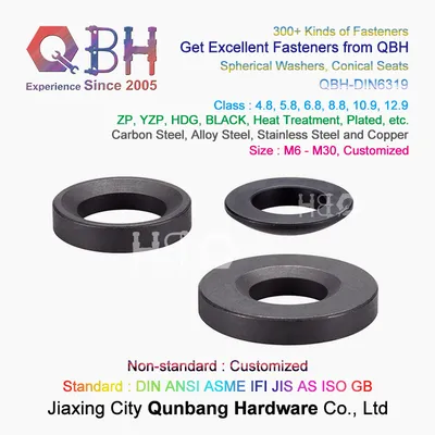 Qbh DIN6319 Customized Conical Spherical Washer-Shaped Collar