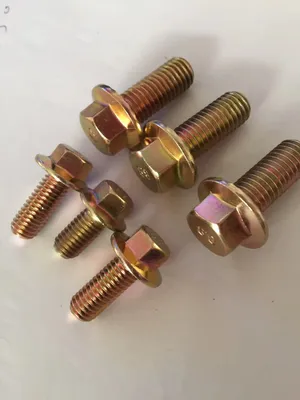 Qbh DIN6921 Yzp/Wzp/Bzp/Zp/Black/Dacromet/HDG/Yellow Zinc Plated High Quality Carbon Steel Fastener Hex Customized Flange Bolts