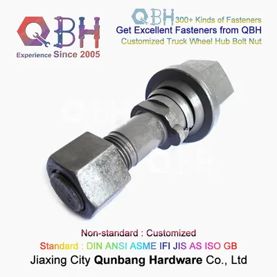 Qbh Factory Price Car Auto Automotive Automobile Truck Wheel Hub Bolt with Nut