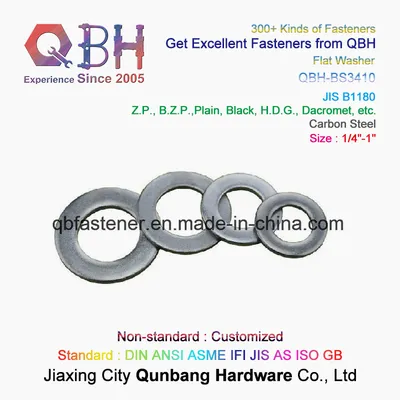 Qbh Flat Washer (1/4