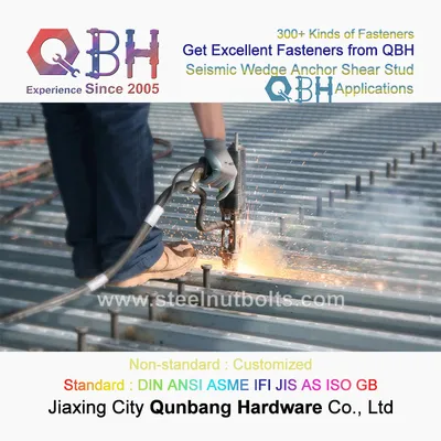 Qbh High Strength Railroad Railway Track Highway Bridge Boiler Factory High-Rise Building Hoisting Machinery Seismic Wedge Anchor Spot Welding Weld Fixing Bolt