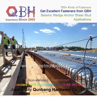 Qbh High Strength Torsional Shear Stud Railroad Railway Track Highway Bridge Boiler Factory High-Rise Buildings Hoisting Machinery Steel Structure Connector