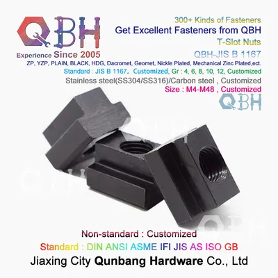 Qbh M4-M48 Stainless Steel T Slotting Slotted Slot Block