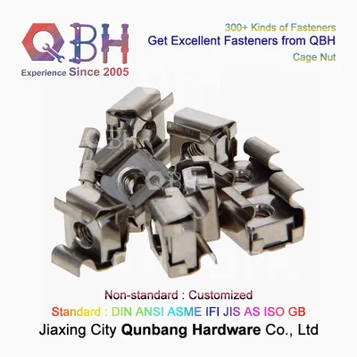 Qbh M4 Stainless Steel Square Cabinet Cage Floating Special Nut