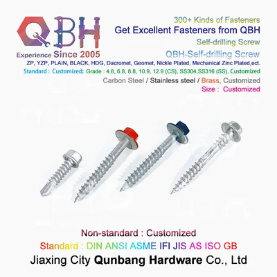 Qbh M6 Self Drilling K-20 Sheet Metal Screw