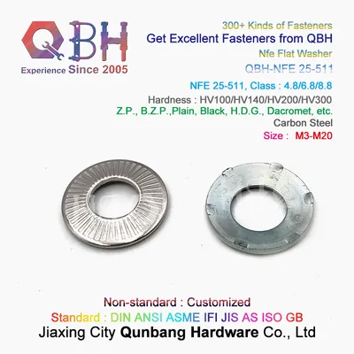 Qbh Nfe25-511 Grounding Locked Washer Point Non-Slip Grip Gasket Washer