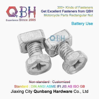 Qbh Non-Standard Rectangle Square Nuts Customized Hardware Motobike Motorcycle Tire Parts