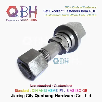 Qbh OEM ODM Trucks Special M16 Bolt Nut Replace Repairing Replacement Maintenance Maintaining Replacing Parts Customized Truck Wheel Hub Fixture