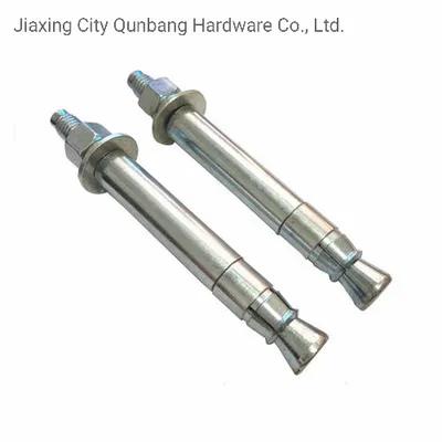 Qbh Standard 8.8 Grade Color-Zinc Color Zinc Hex Nut Expansion Anchor Bolts