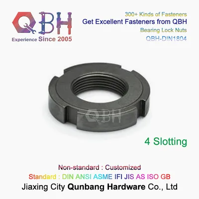 Qbh Wholesale Standard Customized Round Bearing Lock Nut Series