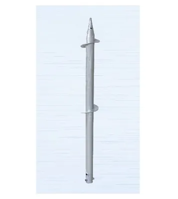 Screw Pile (Galvanized with Flange, HDG, Ground Screw)