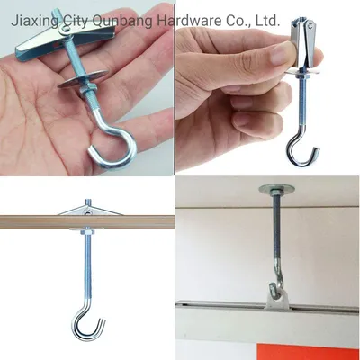 Spring Butterfly Toggle O Hook Expansion Wall Anchor Screw