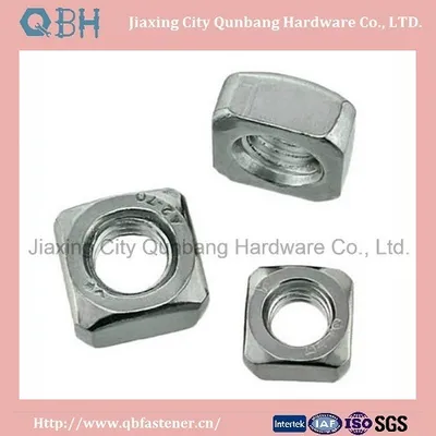 Square Nuts (ANSI B18.2.2, 304 A2-70, 1/4