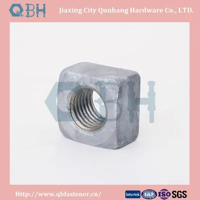 Square Nuts ASME B18.2.2 Single Chamfer HDG