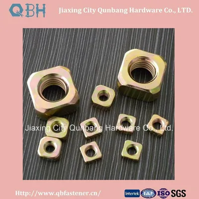 Square Nuts DIN557 M5-M16 Cl. 5 Y. Z. P.