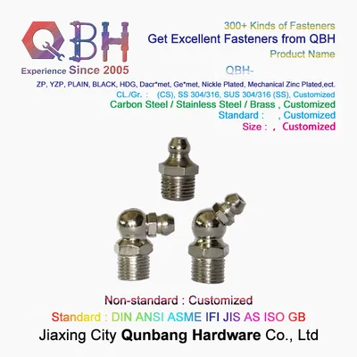 Stainless Steel Grease Nipple 8mm Auto Pipe Nipple Grease