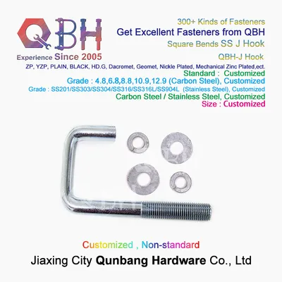 Stainless Steel Solar PV Photovoltaic Panel Fitting Material J Screw