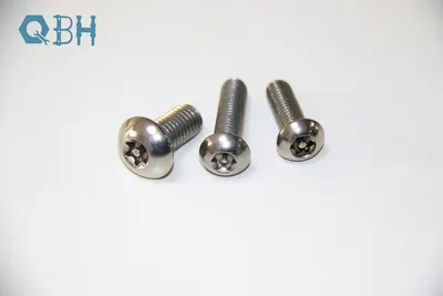 Stainless Steel Tamper-Resistant Button Head Torx Security Screws