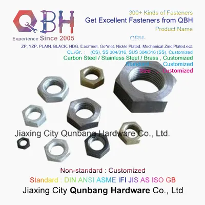 Thin/Jam Nuts (ANSI Heavy Hex Jam 3/8