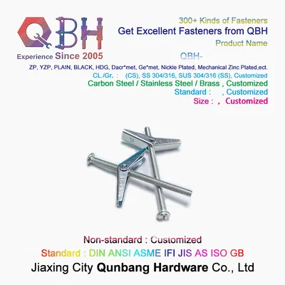 Toggle Anchor Drywall Screws Spring Toggle Anchor Butterfly Bolt